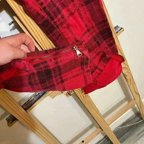 Princess Vera wang red plaid size 9 junior - Picture 2 of 8